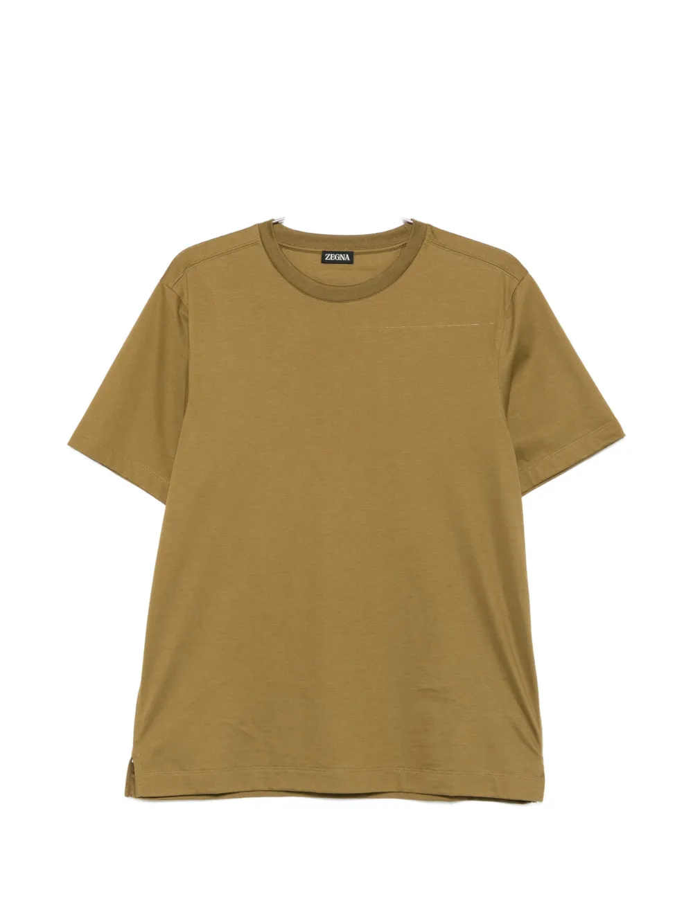Zegna round-neck short-sleeve T-shirt - Grün