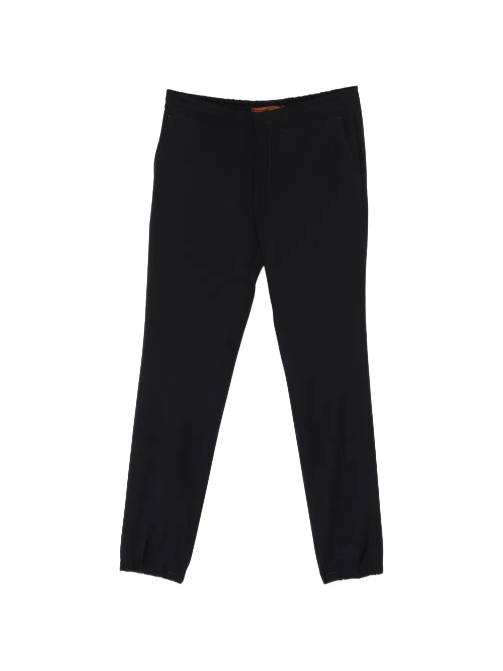 Zegna elastic-waistband trousers - Blu