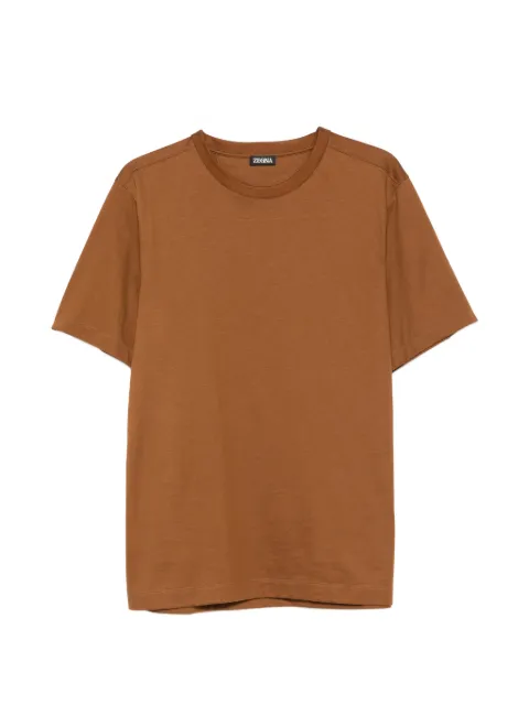 Zegna playera con cuello redondo