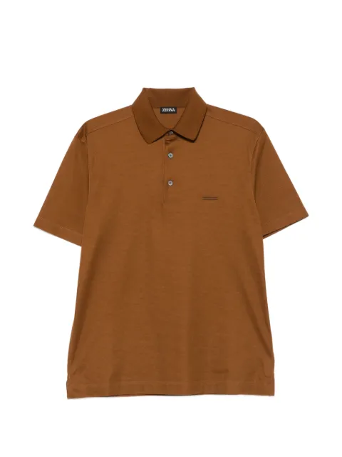 Zegna playera tipo polo manga corta