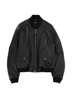 Rick Owens レザージャケット | ブラック | FARFETCH JP