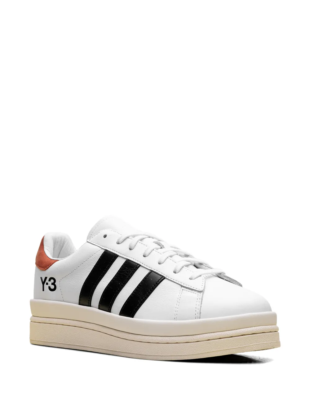 adidas Sneakers met gestreepte plateauzool Wit