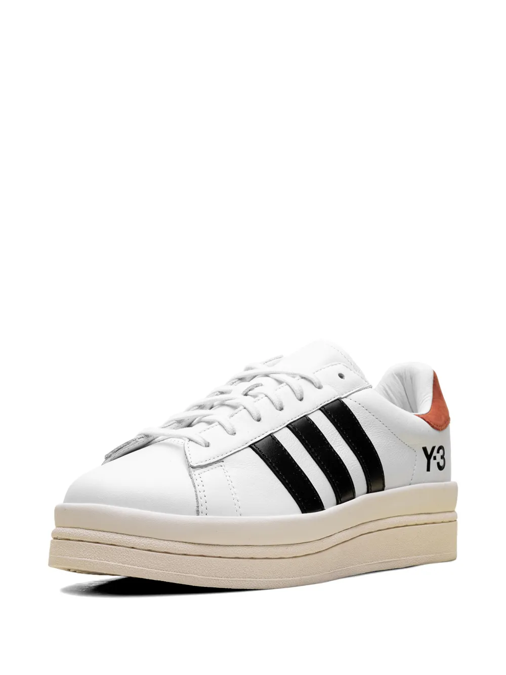 adidas Sneakers met gestreepte plateauzool Wit