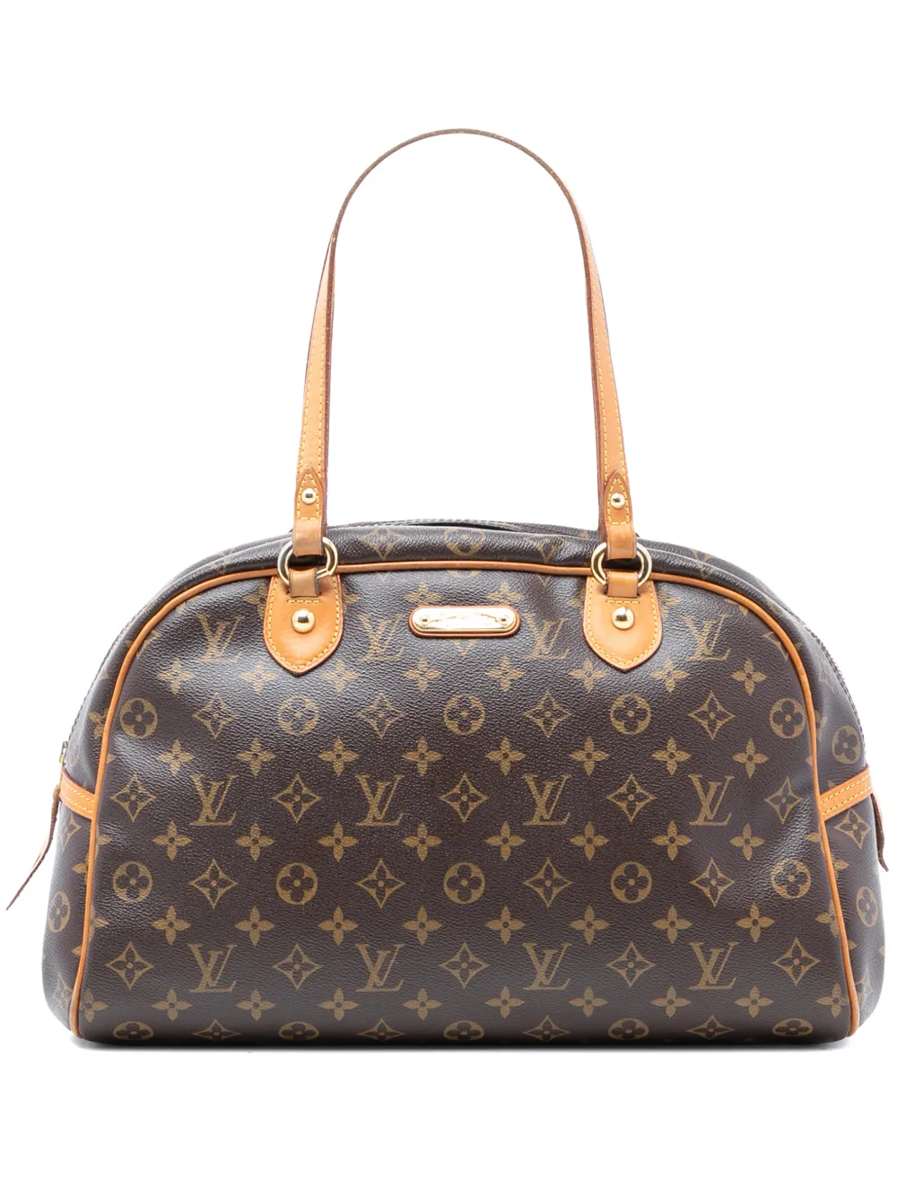Louis Vuitton Pre-Owned 2008 Monogram Montorgueil GM shoulder bag - Braun
