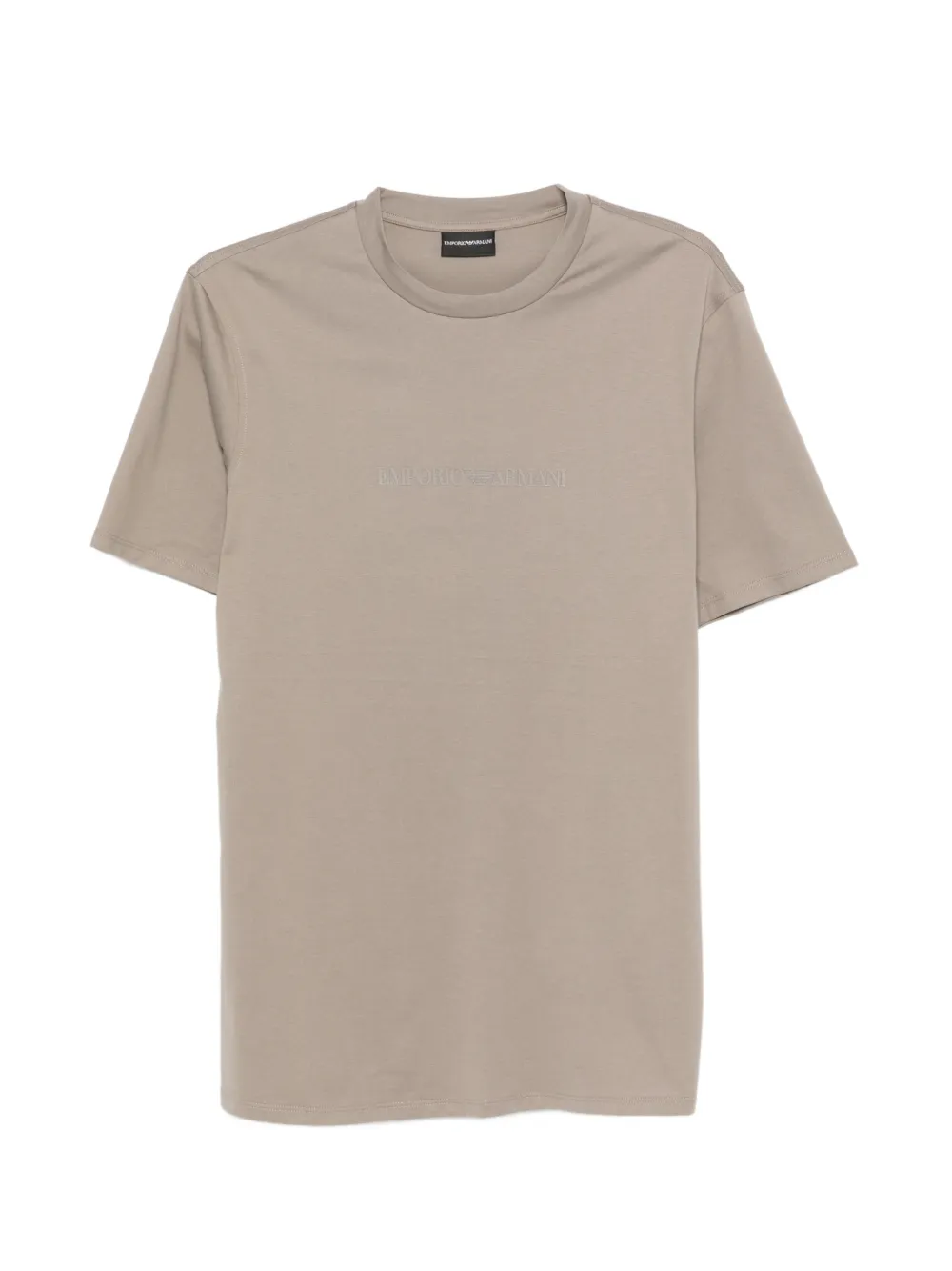 Emporio Armani T-Shirt mit rundem Ausschnitt - Nude