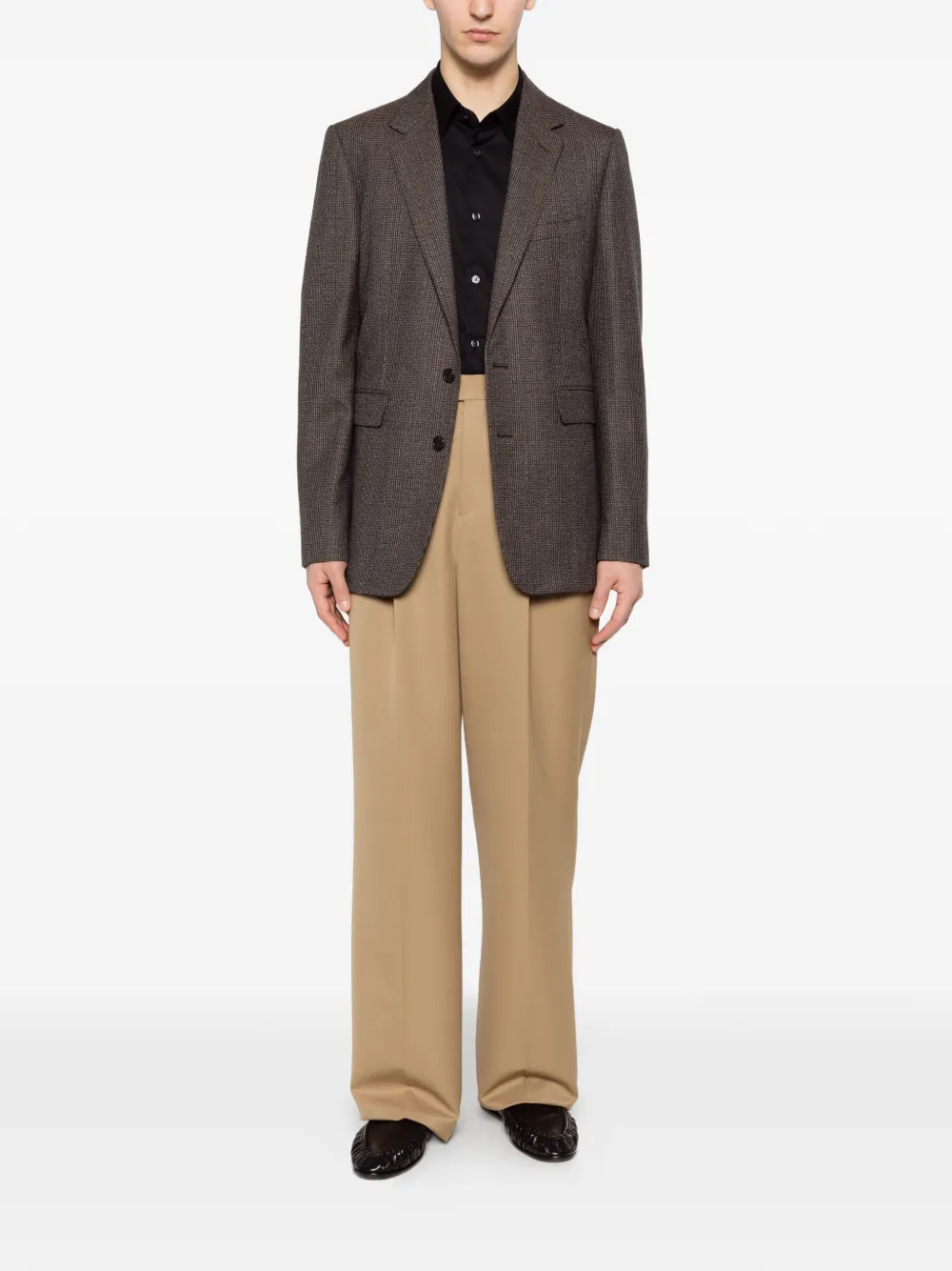 Emporio Armani Overhemd met knopen Zwart