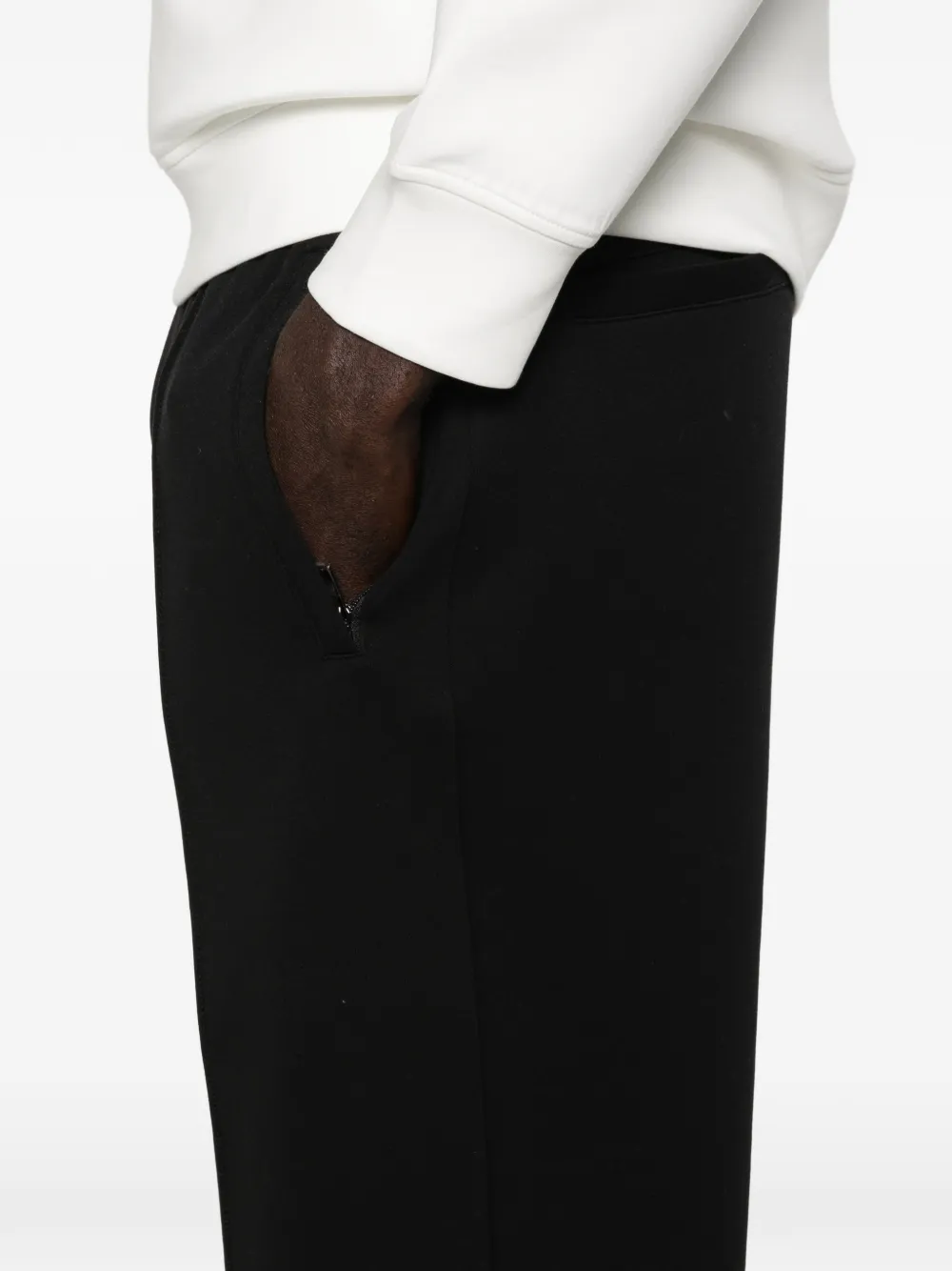 Emporio Armani Elastische broek Zwart