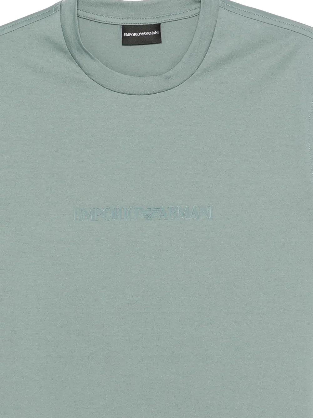Emporio Armani T-shirt met logo Groen