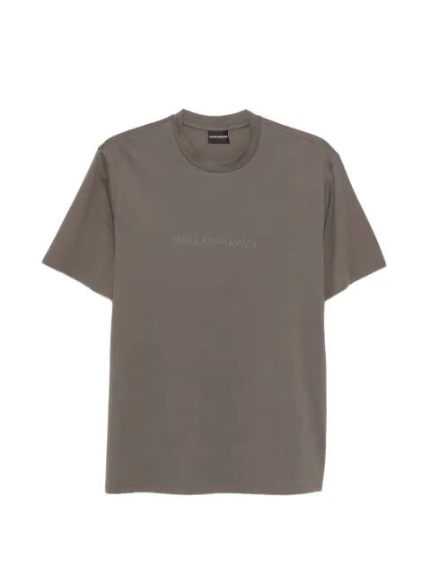 Emporio Armani playera con logo estampado