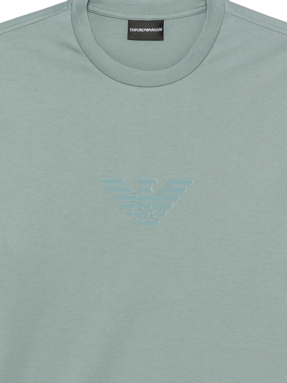 Emporio Armani T-shirt met logo Groen