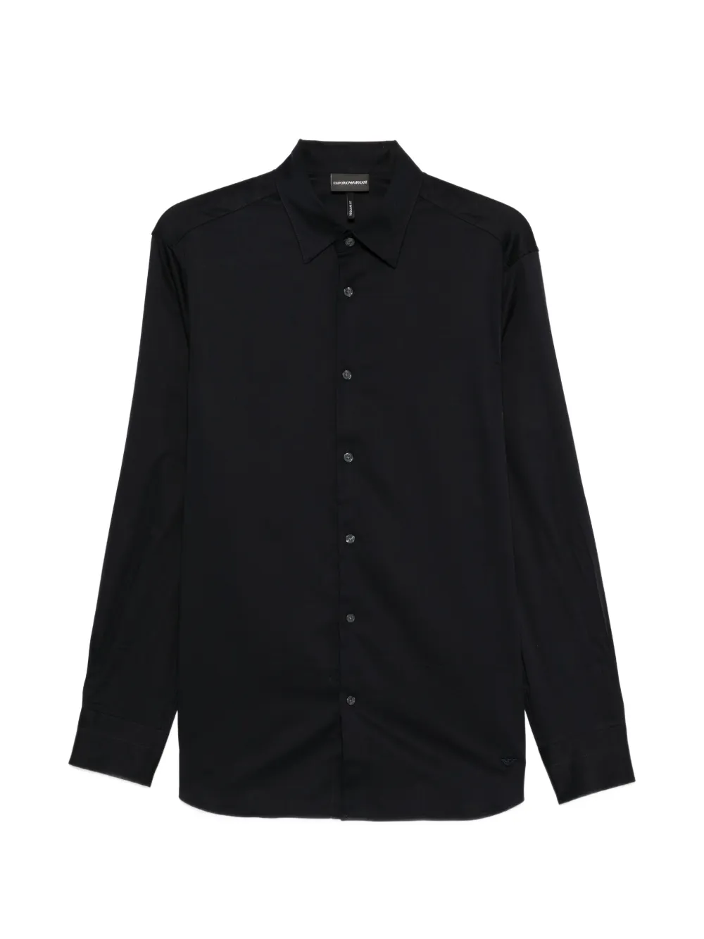 Emporio Armani buttoned long-sleeve shirt - Blu