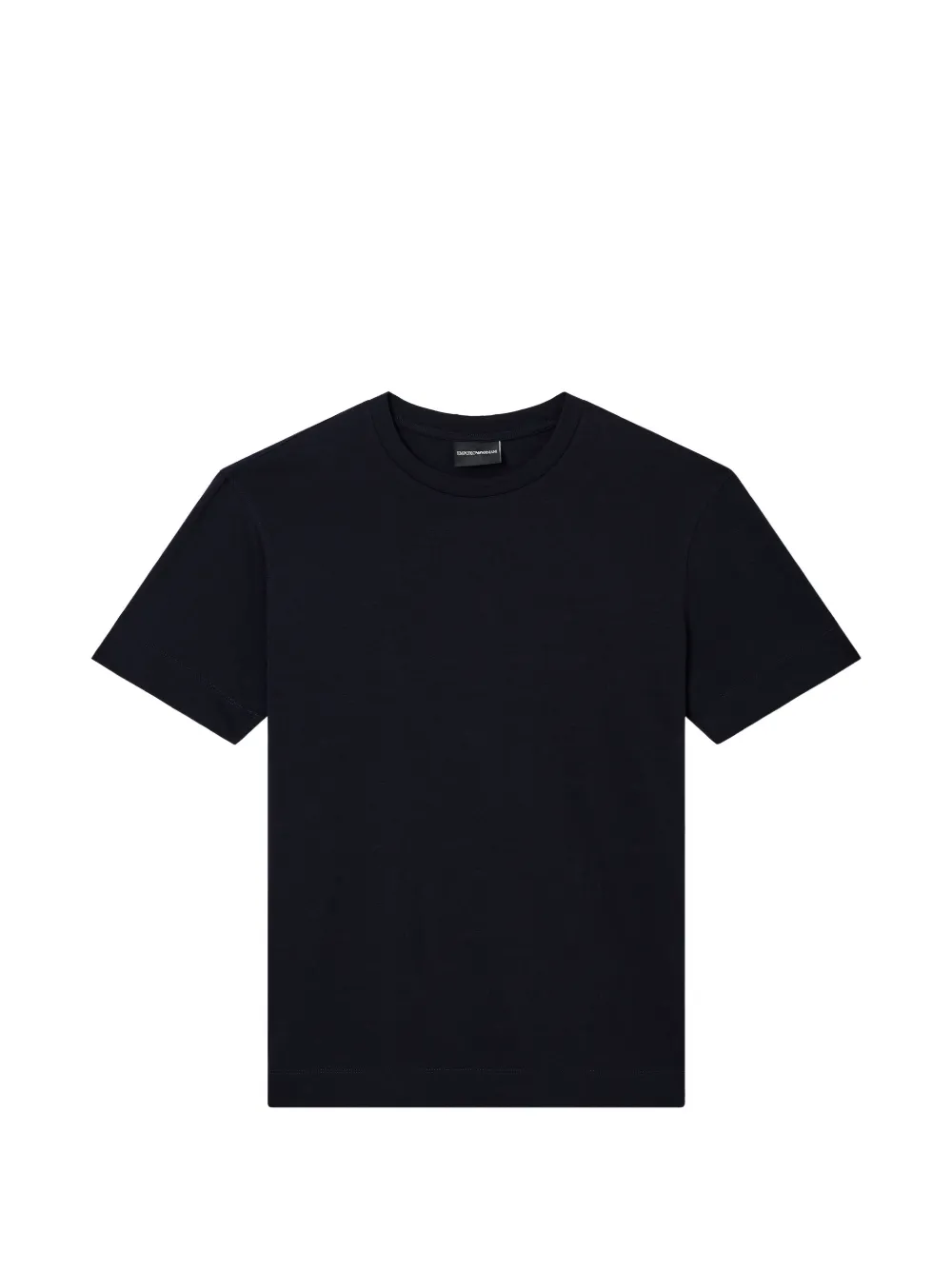 Emporio Armani T-shirt met ronde hals Zwart