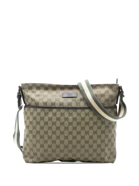 Gucci Pre-Owned 2016-2026 GG Canvas Web crossbody bag