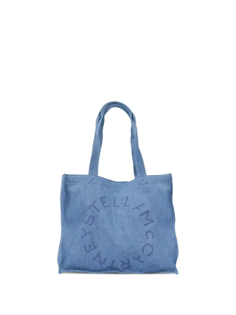 Stella McCartney Kids logo tote bag