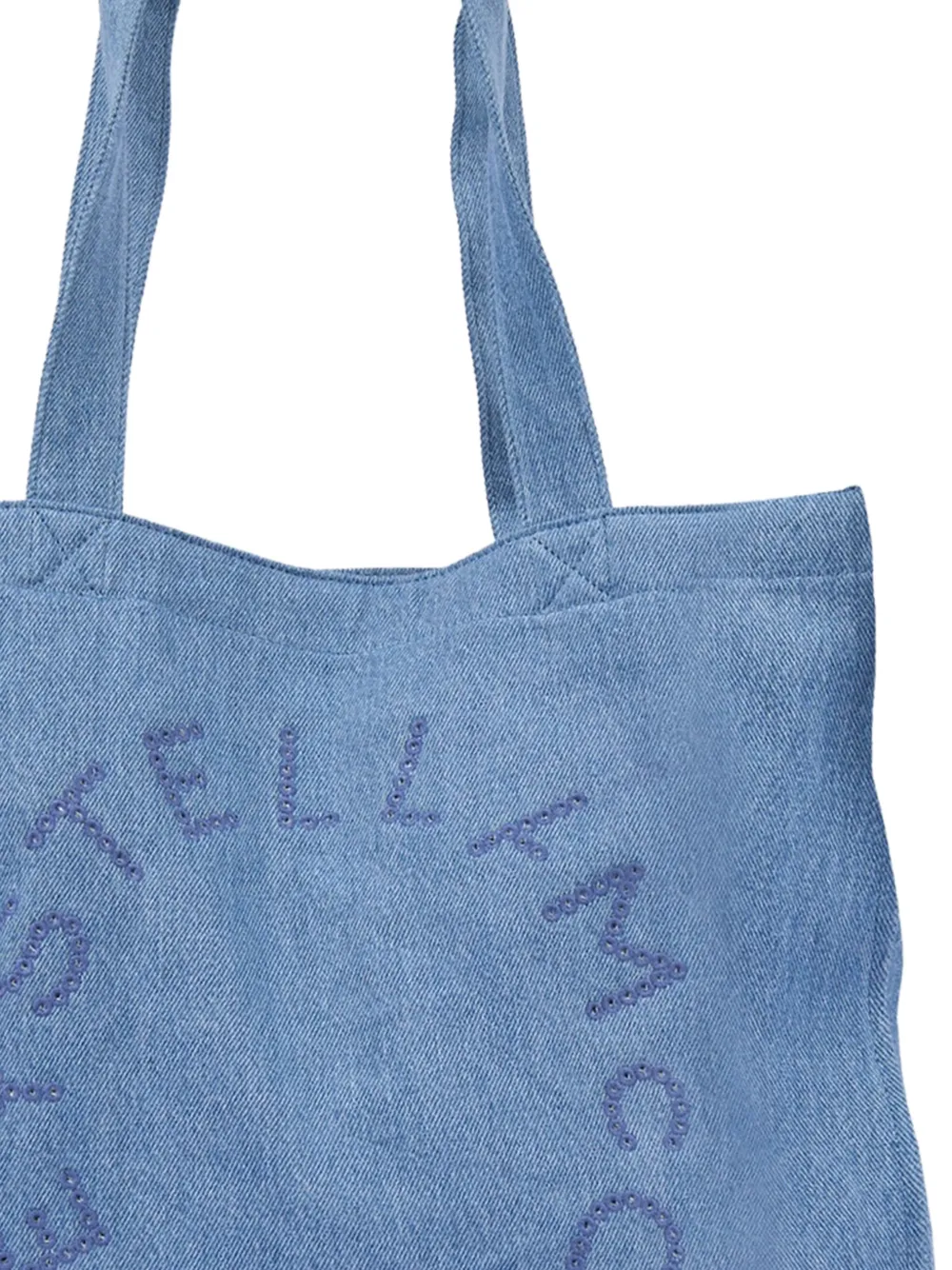  Stella Mccartney Kids Logo Tote Bag - Blue 
