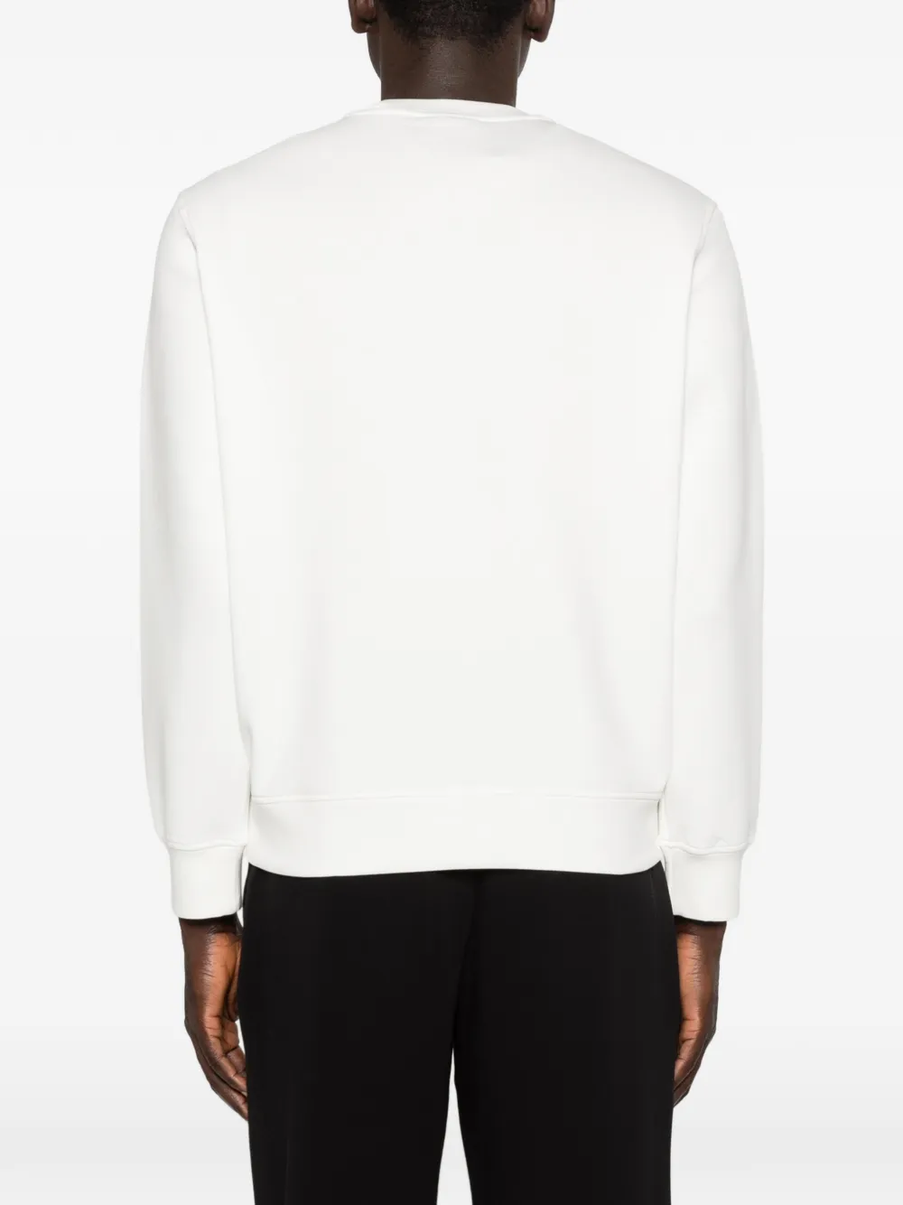 Emporio Armani Sweater met logo Beige