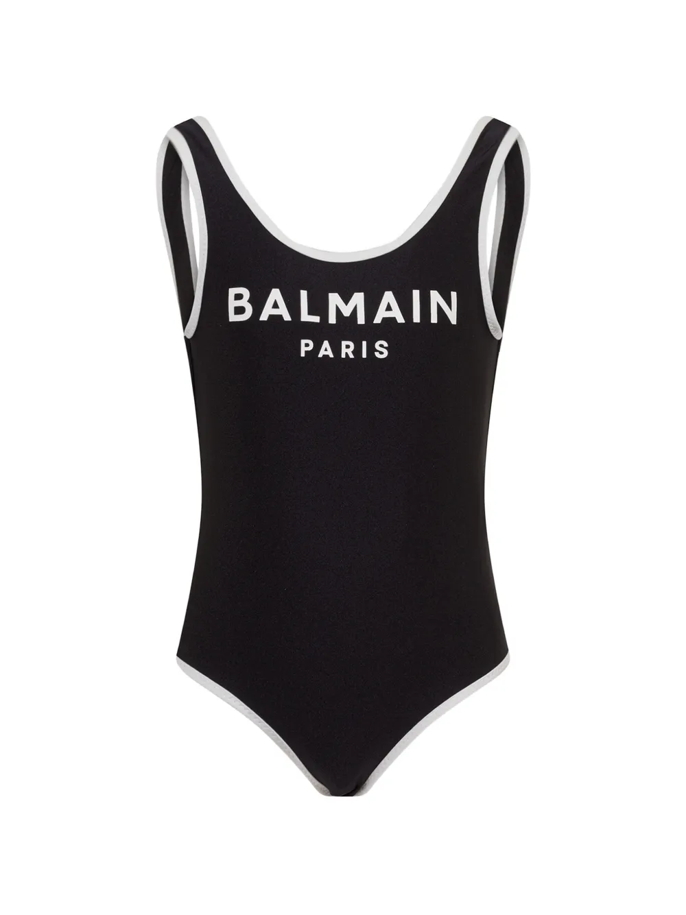 Balmain Kids logo swimsuit - Nero