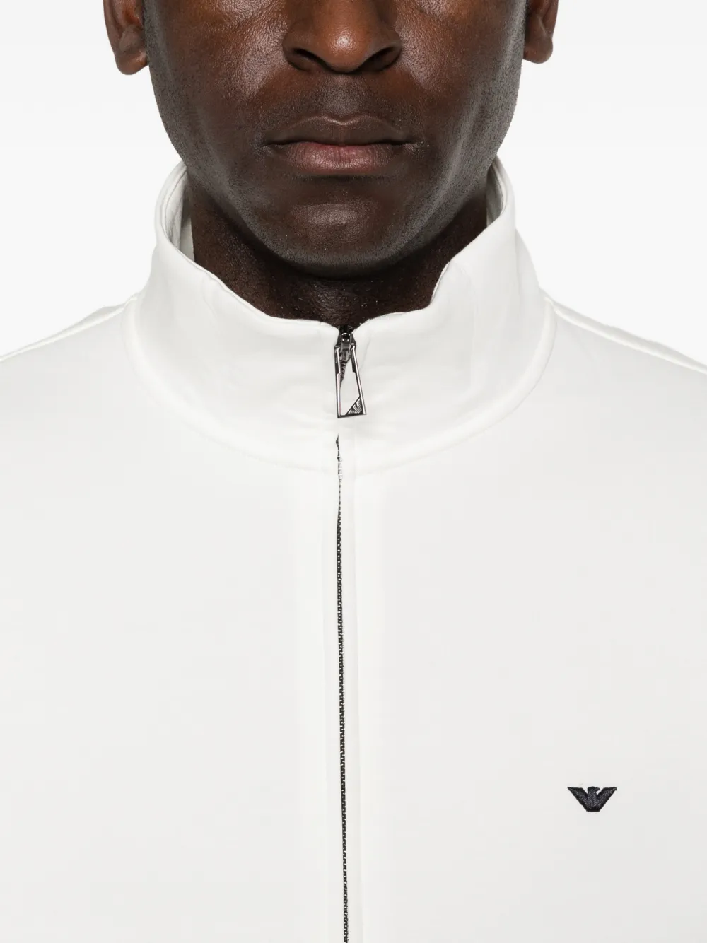 Emporio Armani Jack met rits Wit