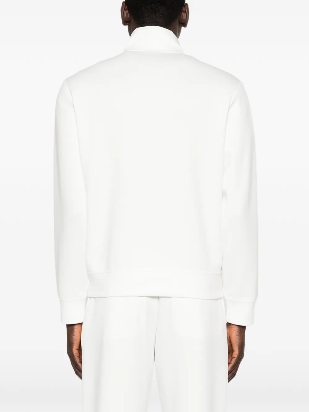 Emporio Armani Jack met rits Wit