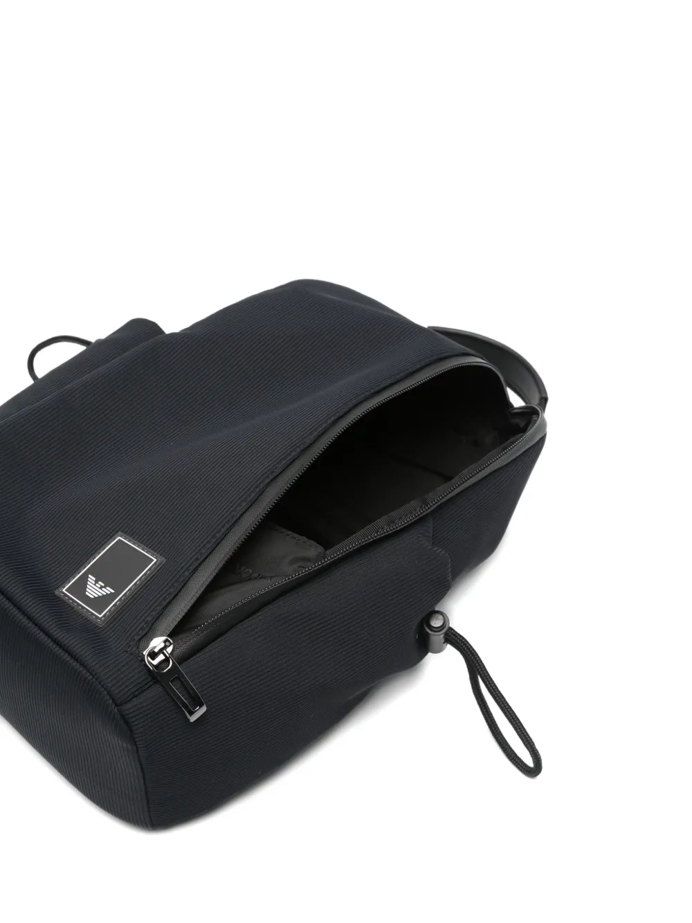 Emporio Armani Rugzak met logopatch Blauw