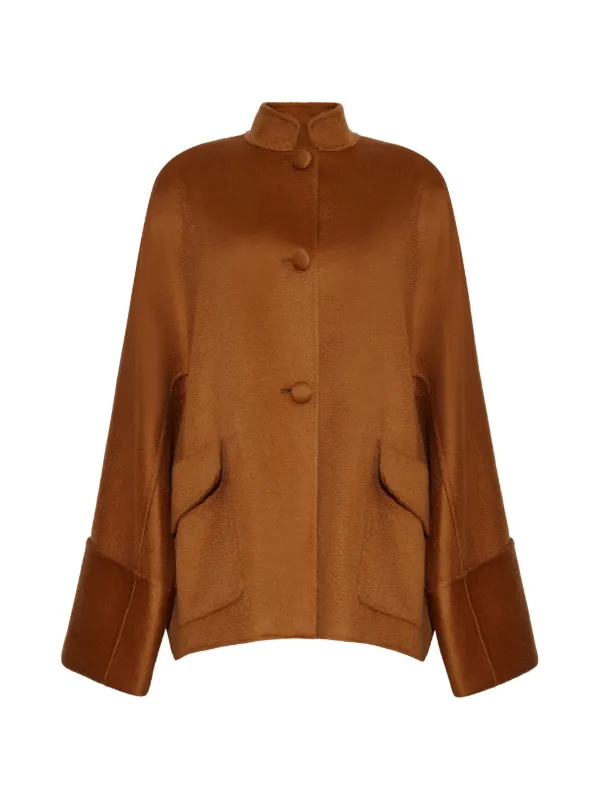 Adam Lippes Calder Jacket in Brown