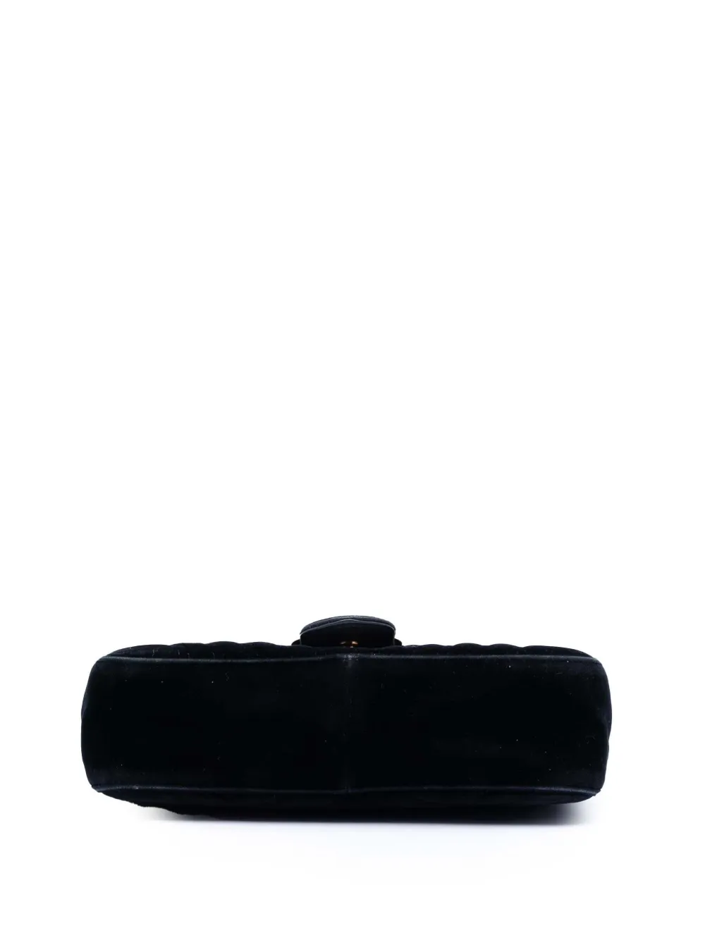 2016-2025 Medium Gg Marmont Matelasse Velvet Shoulder Bag