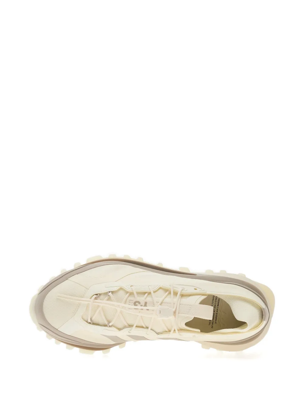 Y-3 x Yohji Yamamoto S-Gendo trail gestreepte sneakers Beige