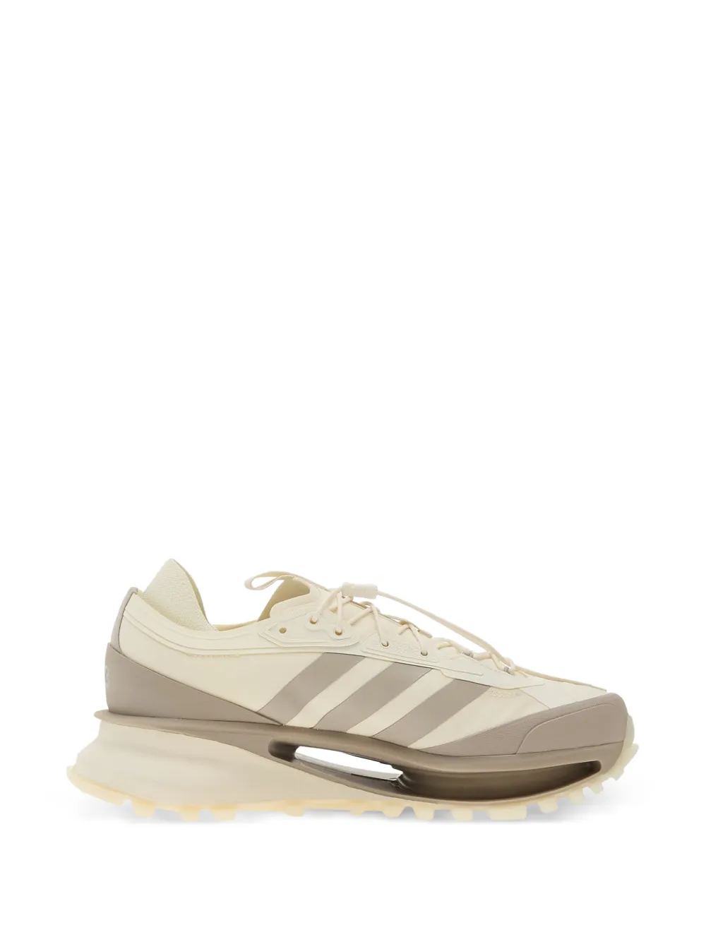 Y-3 x Yohji Yamamoto S-Gendo trail gestreepte sneakers Beige