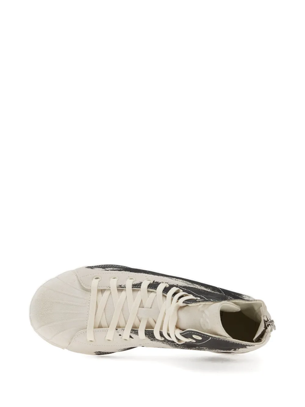 Y-3 High-top sneakers met print Beige