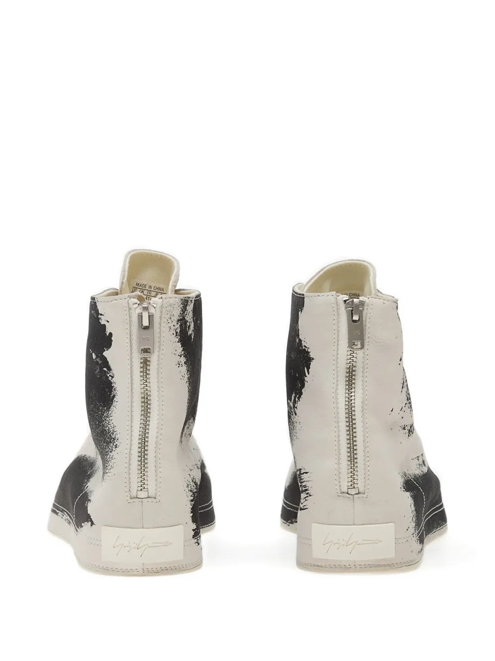 Y-3 High-top sneakers met print Beige
