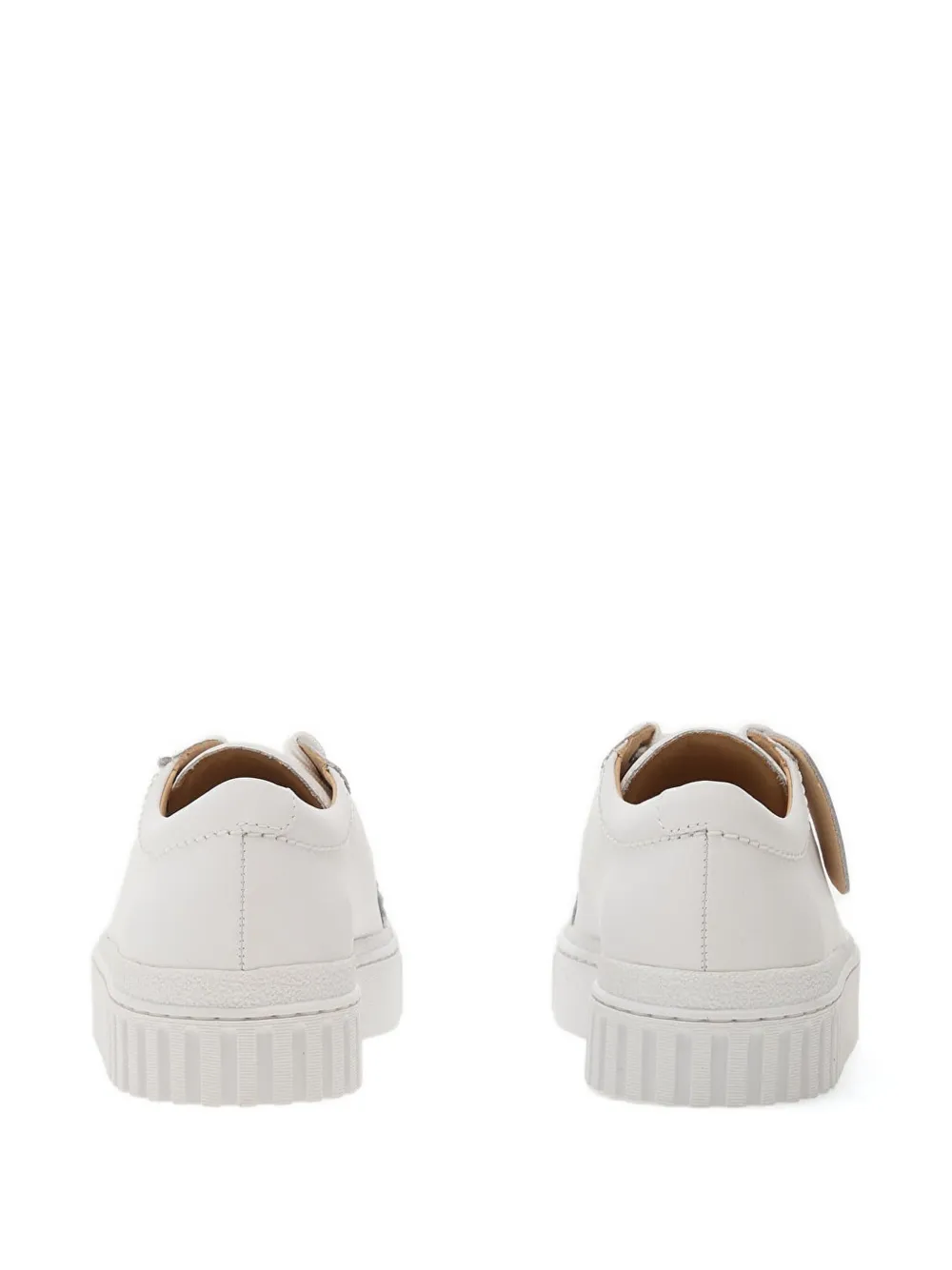 Clarks Mayhill Walk platte sneakers Wit