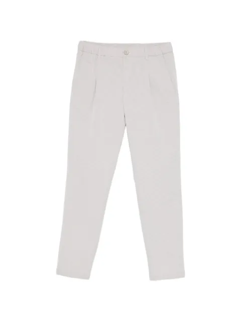 Herno pleated straight trousers