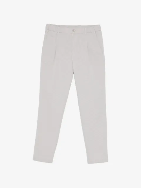 Herno pleated straight trousers