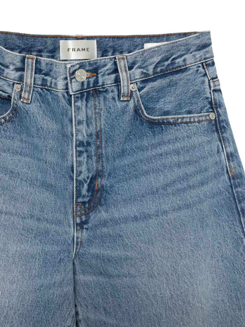  Frame Frayed Bubble Trousers - Blue 