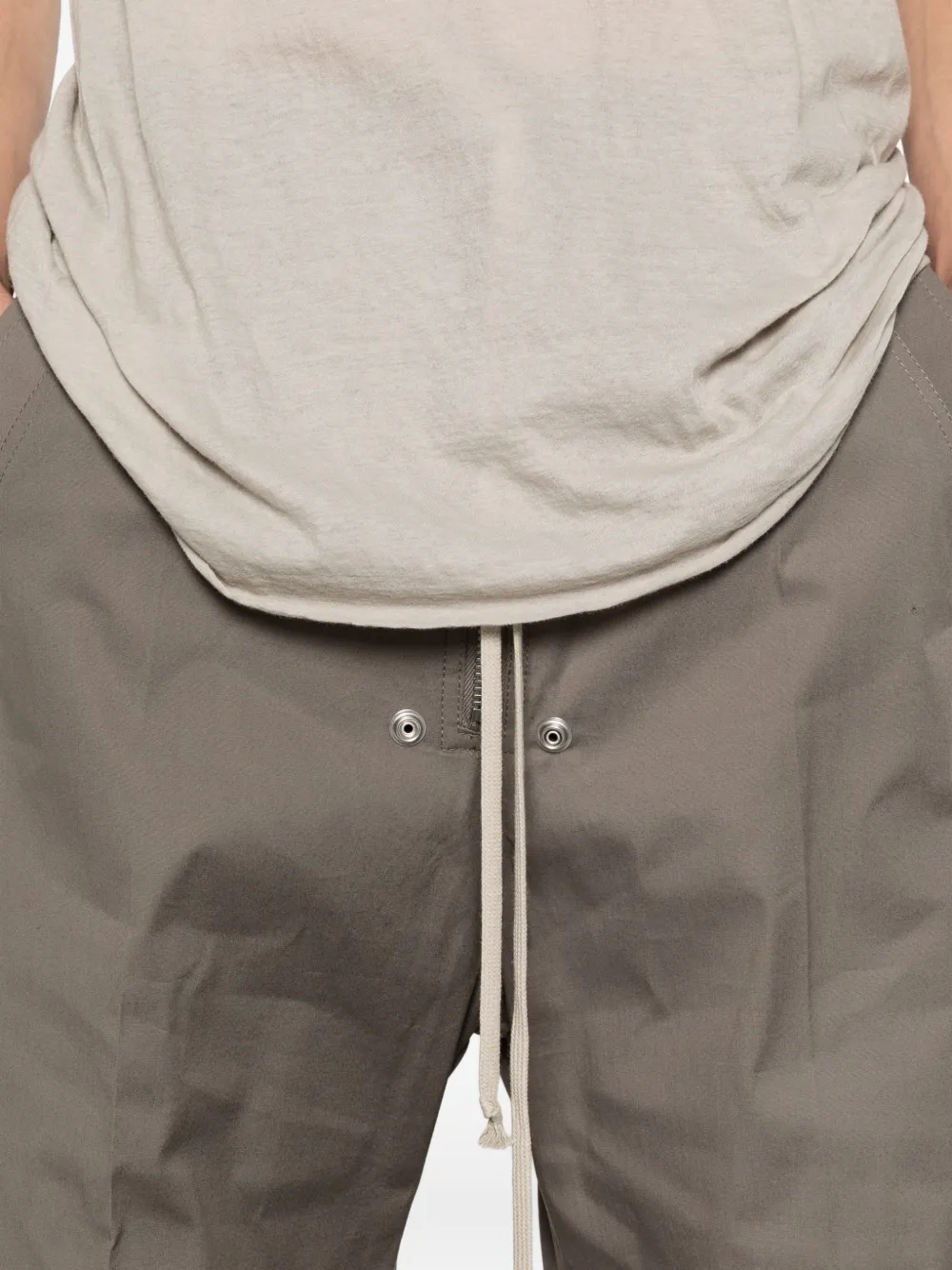 Rick Owens Broek met trekkoord Grijs