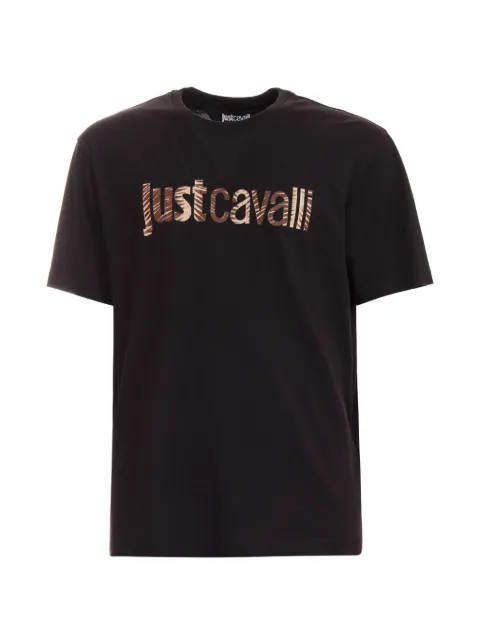Just Cavalli t-shirt à logo imprimé