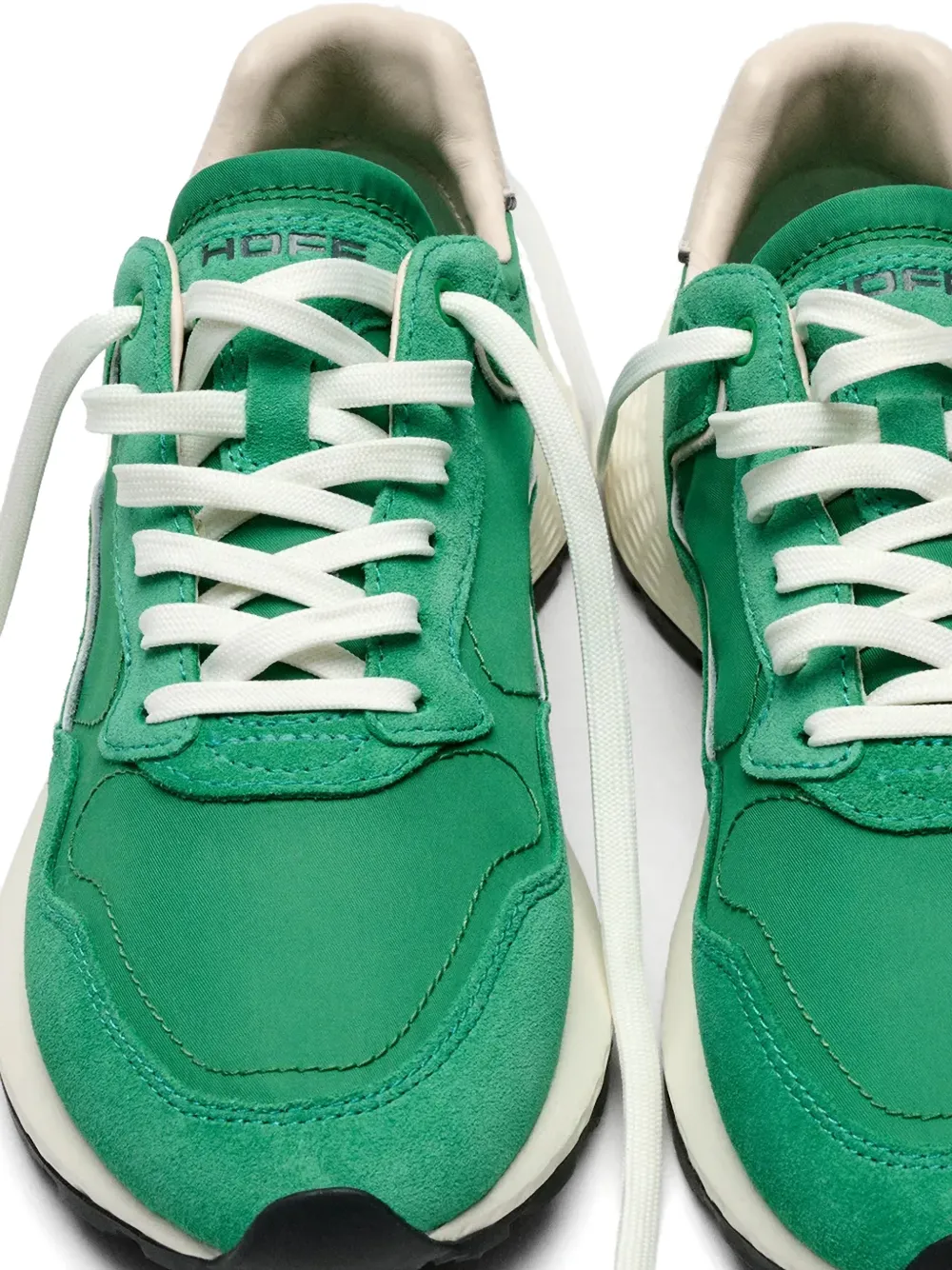 Hoff Sneakers met suède vlakken Groen