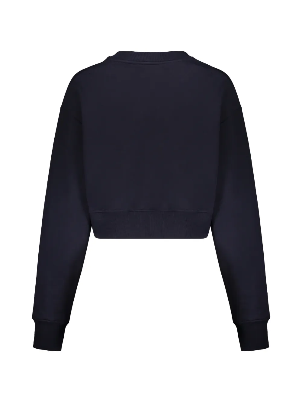  Balmain Cropped Logo Sweatshirt - Blue 