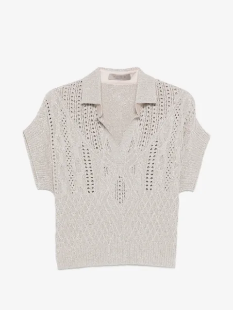 D.Exterior openwork top