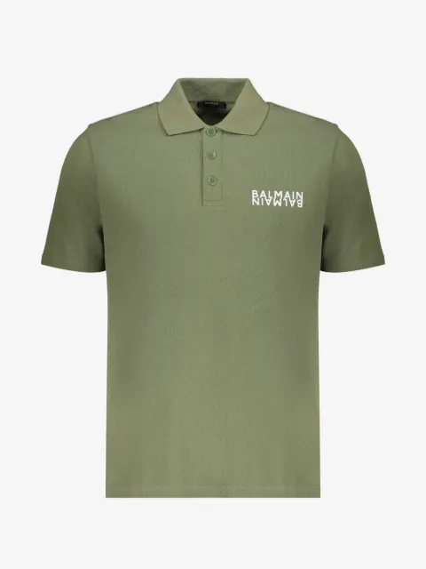 Balmain short-sleeve polo shirt