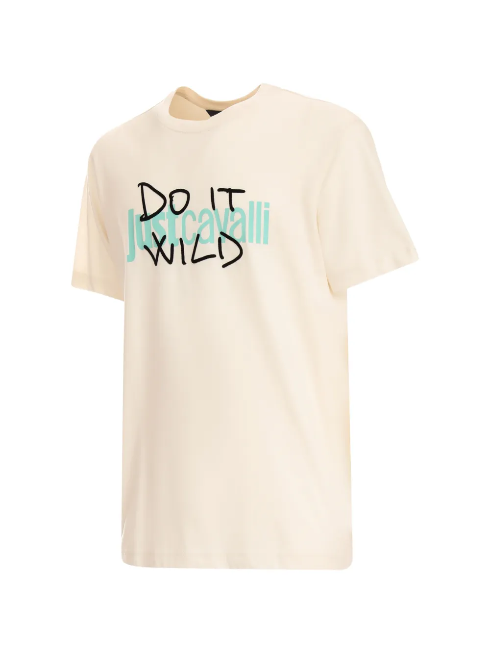 Just Cavalli T-shirt met print Beige