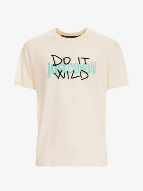 Just Cavalli short-sleeve printed T-shirt