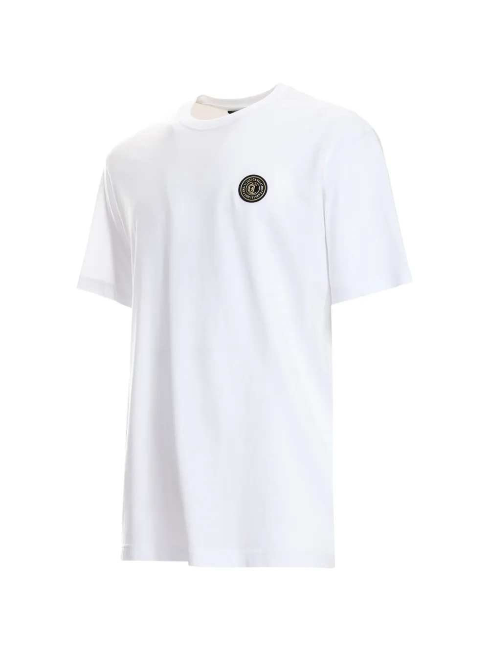 Just Cavalli T-shirt met logopatch Wit