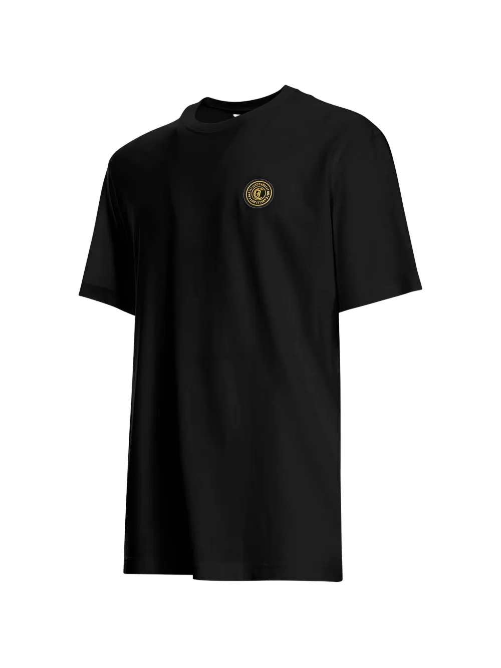 Just Cavalli T-shirt met ronde hals en logo Zwart