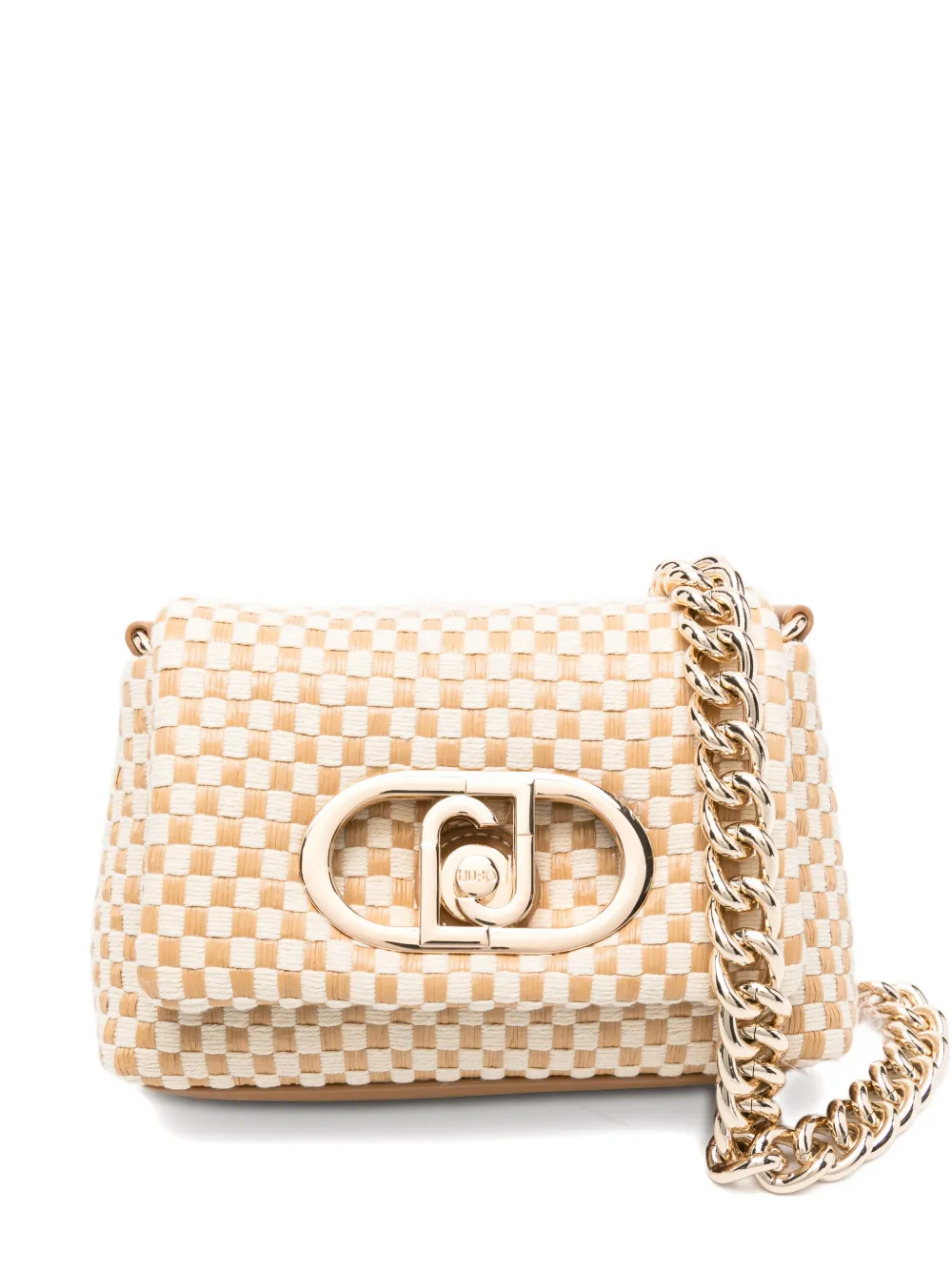 LIU JO Lapuffy cross body bag - Toni neutri