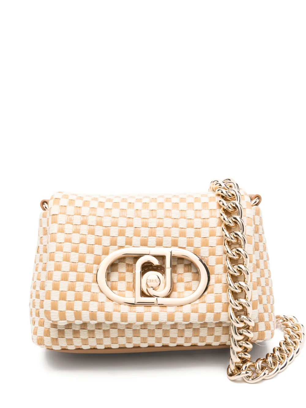 LIU JO Lapuffy cross body bag - Toni neutri