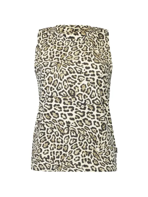 Goldbergh camiseta con estampado de leopardo