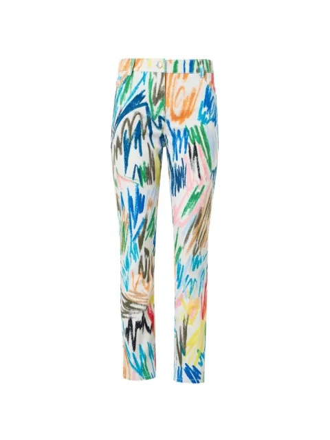Akris Punto printed cropped trousers