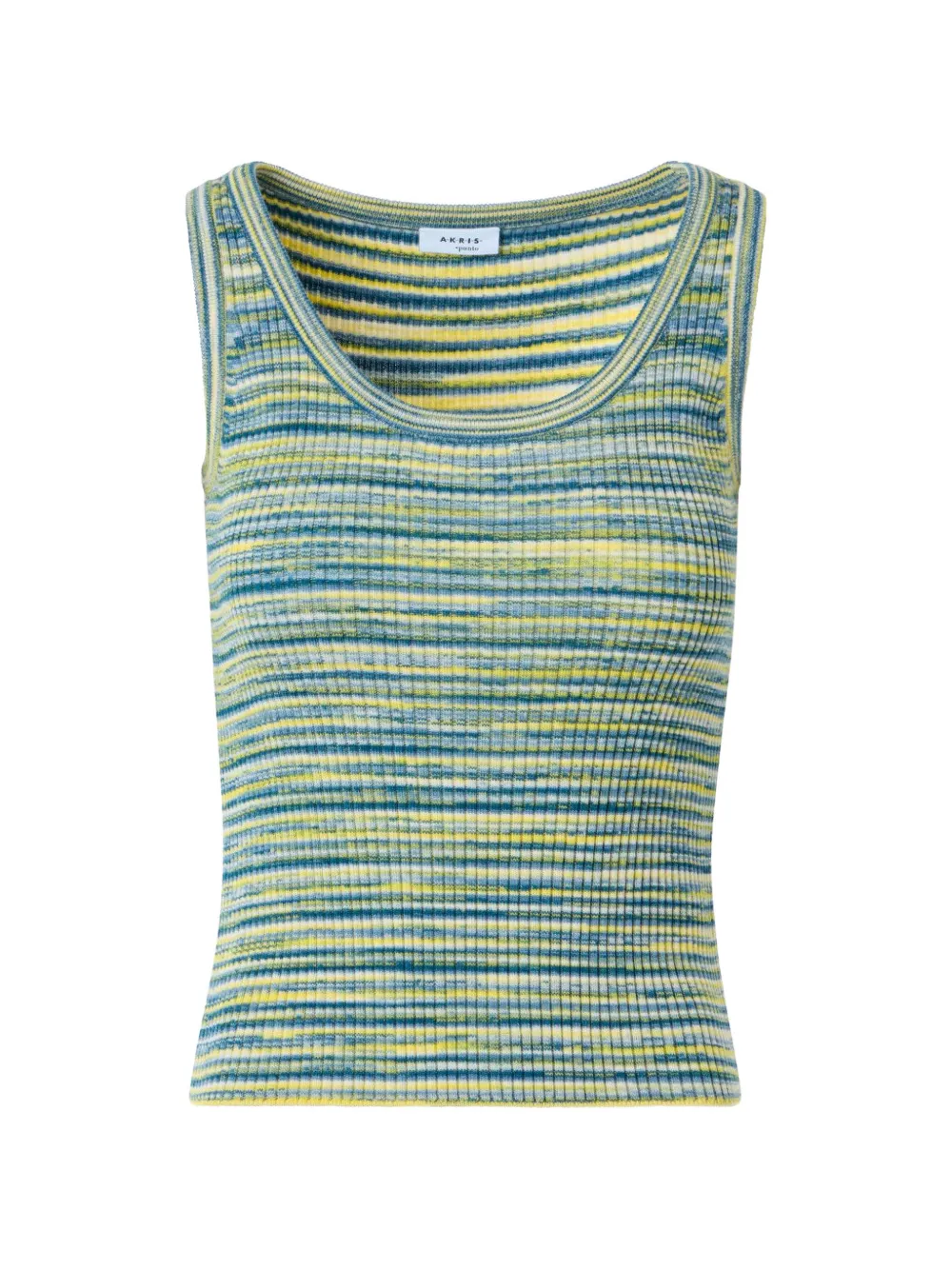 Akris Punto sleeveless space dye top - Blu
