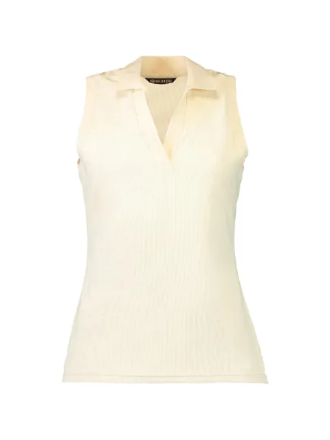 Goldbergh V-neck sleeveless polo top